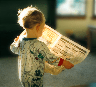 babyreadingpaper